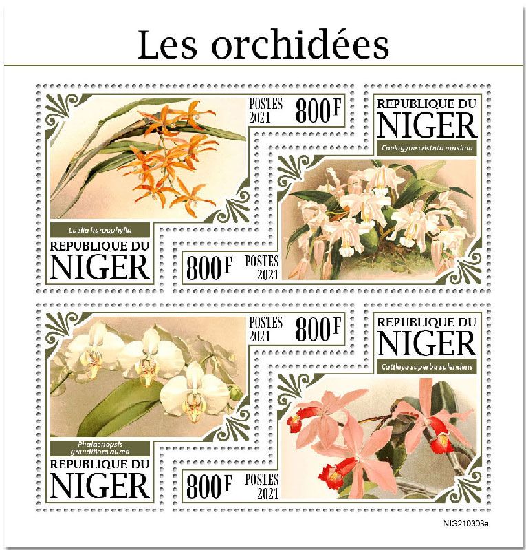 n° 6370/6373  - Timbre NIGER Poste