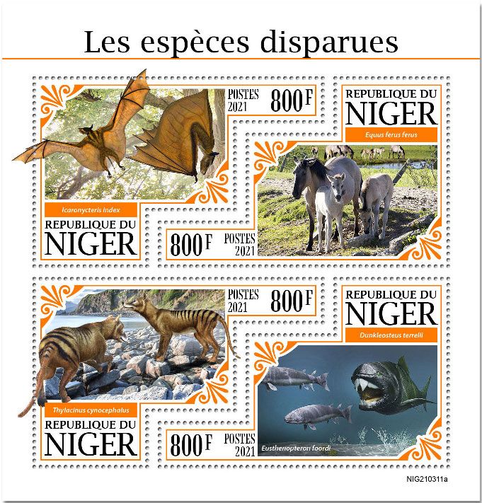 n° 6402/6405  - Timbre NIGER Poste