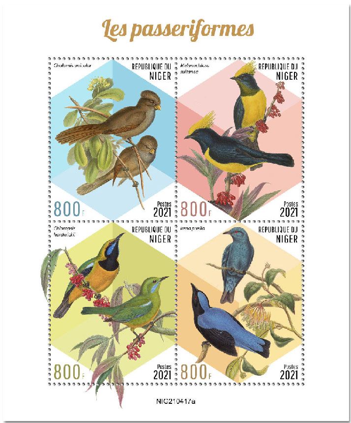 n° 6597/6600  - Timbre NIGER Poste