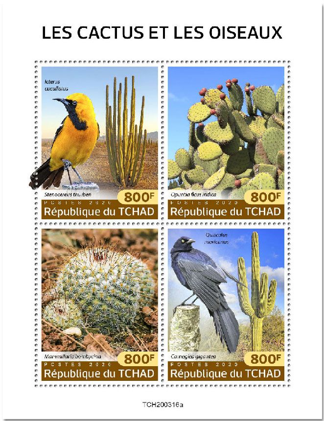 n° 2563/2566  - Timbre TCHAD Poste