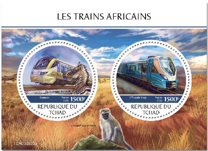 n° 2591/2592  - Timbre TCHAD Poste