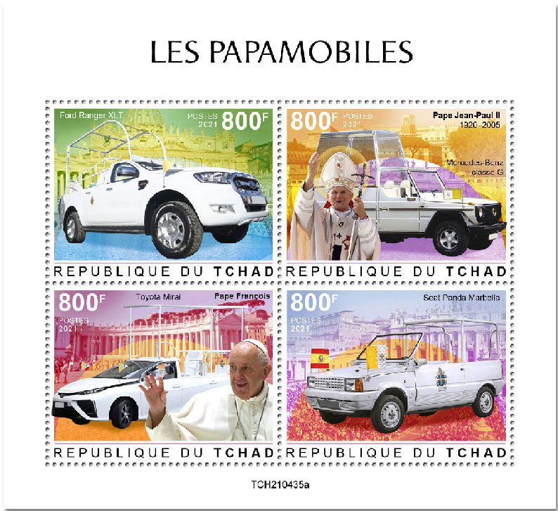 n° 3748/3751  - Timbre TCHAD Poste