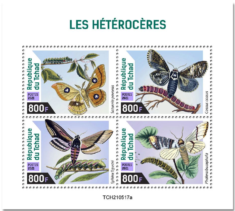 n° 3854/3857  - Timbre TCHAD Poste