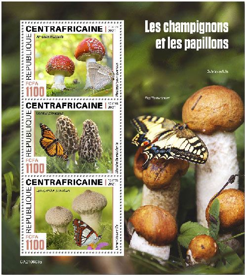 n° 8312/8314  - Timbre CENTRAFRIQUE Poste