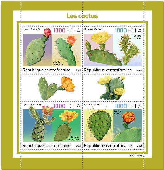 n° 8679/8682  - Timbre CENTRAFRIQUE Poste