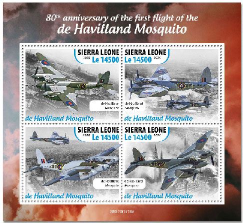 n° 10255/10258  - Timbre SIERRA LEONE Poste