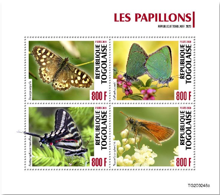 n° 8371/8374  - Timbre TOGO Poste