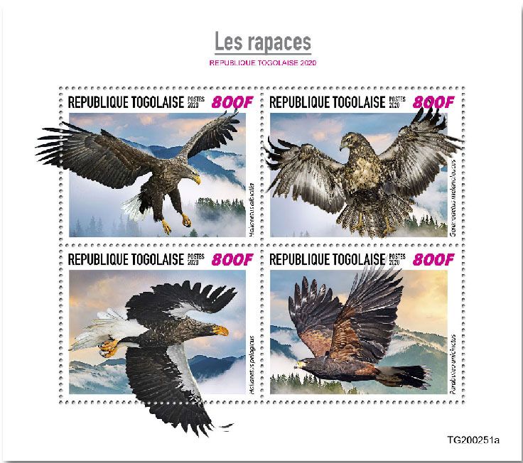 n° 8383/8386  - Timbre TOGO Poste