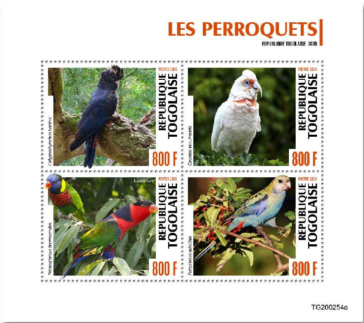 n° 8395/8398  - Timbre TOGO Poste