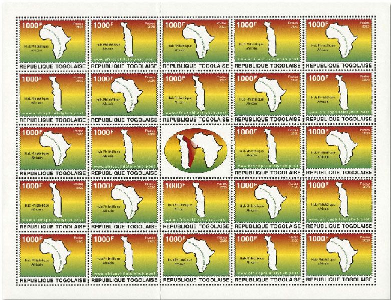 n° 8570/8573  - Timbre TOGO Poste