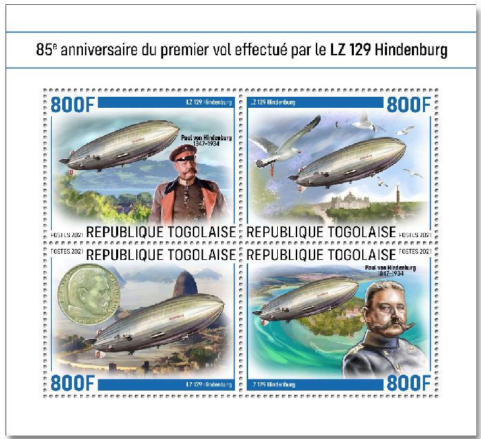 n° 9131/9134  - Timbre TOGO Poste