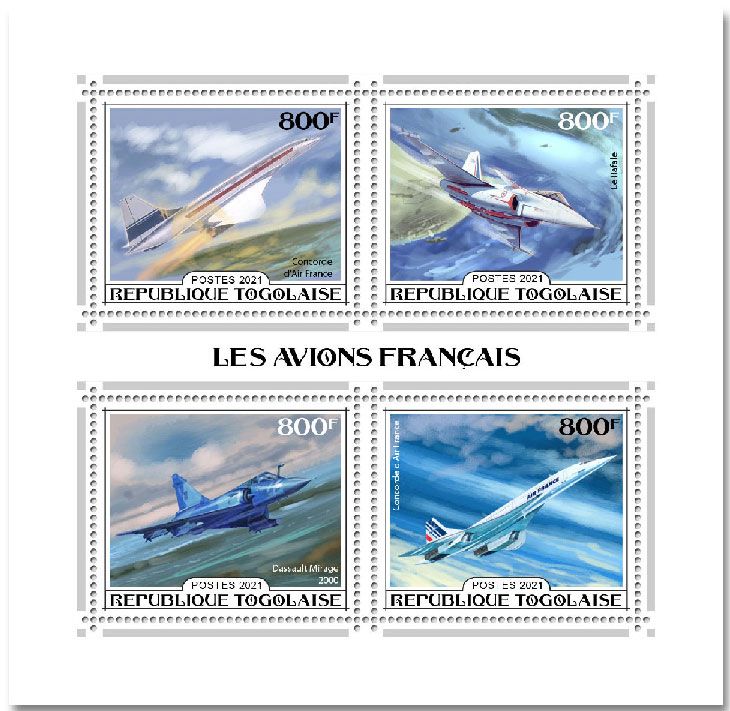 n° 9445/9448  - Timbre TOGO Poste