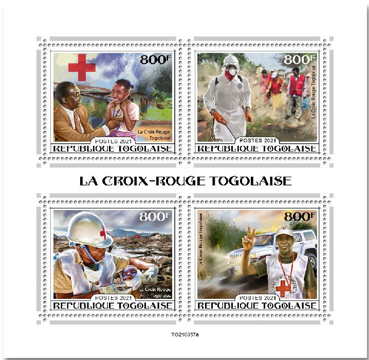 n° 9504/9507  - Timbre TOGO Poste