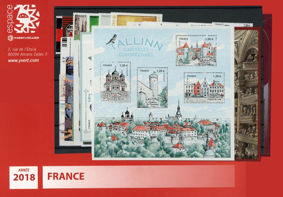 nr. 4923/5013 - Stamp France Year set (2015)