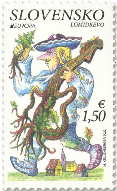 n°849 - Timbre SLOVAQUIE Poste (EUROPA)