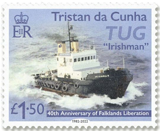 n°1307/1309 - Timbre TRISTAN DA CUNHA Poste