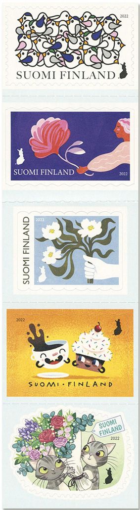 n°2757/2761 - Timbre FINLANDE Poste