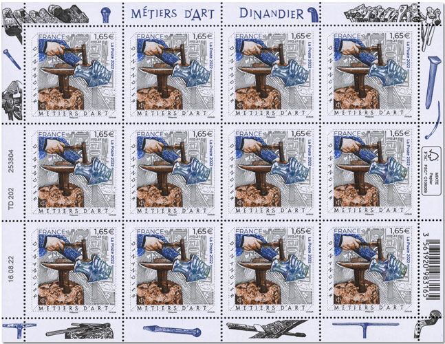 n° F79 - Timbre France Feuillets de France (n° 5624)