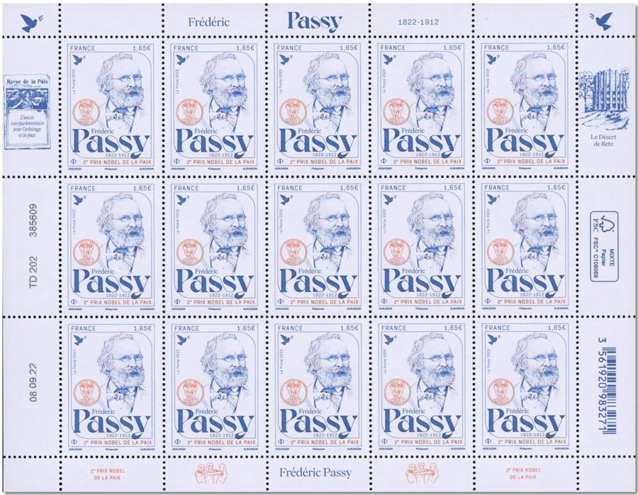 n° F81 - Timbre France Feuillets de France (n° 5626)