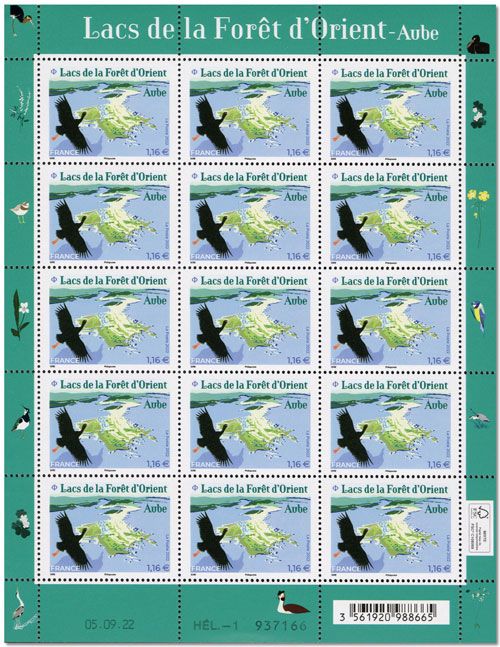 n° F83 - Timbre France Feuillets de France (n° 5628)