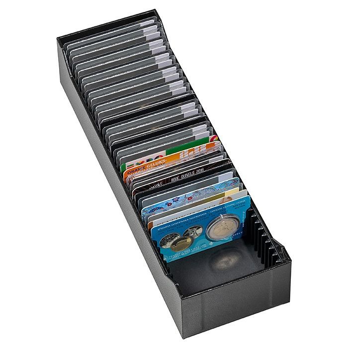 Boite archive LOGIK (Blister/coincards Format horizontal) - LEUCHTTURM®