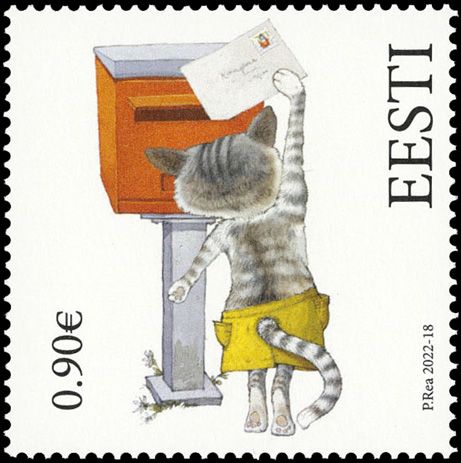 n° 960 - Timbre ESTONIE Poste