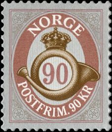 n° 2018 - Timbre NORVEGE Poste