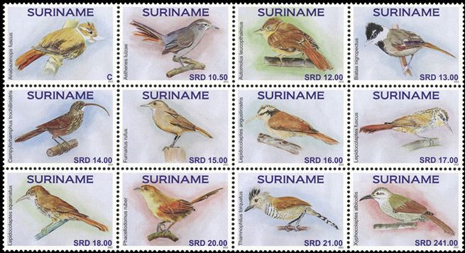 n° 3192/3203 - Timbre SURINAM Poste