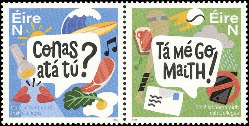 n° 2422/2423 - Timbre IRLANDE Poste