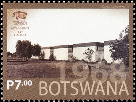 n° 1283/1284 - Timbre BOTSWANA Poste