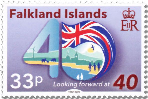 n° 1390/1393 - Timbre FALKLAND Poste