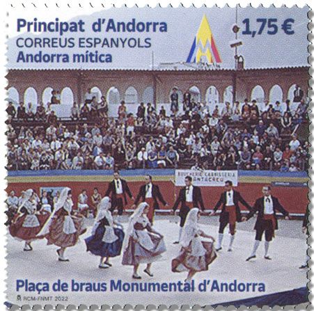 n° 518 - Timbre ANDORRE ESPAGNOL Poste