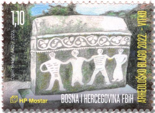 n° 557 - Timbre HERCEG-BOSNA Poste