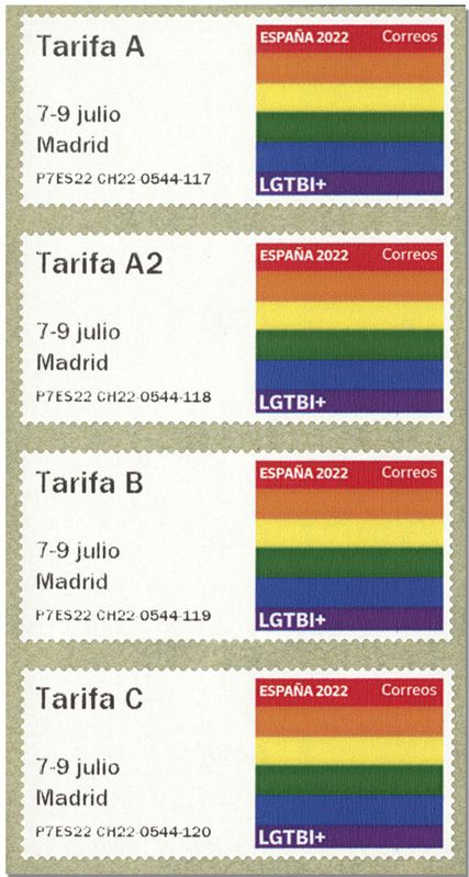 n° 186 - Timbre ESPAGNE Timbres de distributeurs