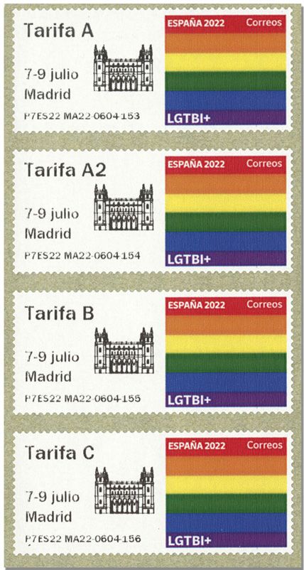 n° 186a - Timbre ESPAGNE Timbres de distributeurs