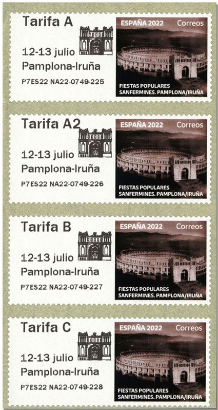 n° 187a - Timbre ESPAGNE Timbres de distributeurs