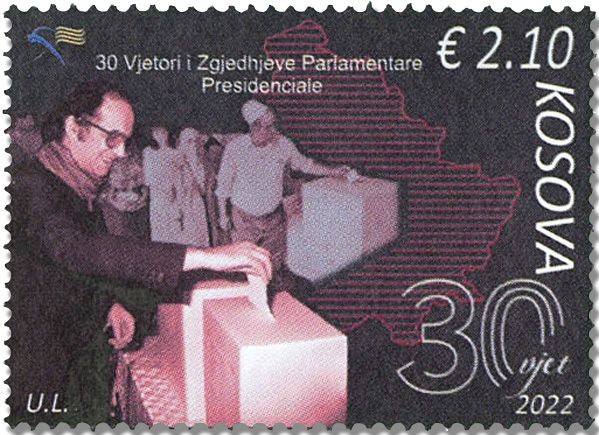 n° 409 - Timbre KOSOVO Poste