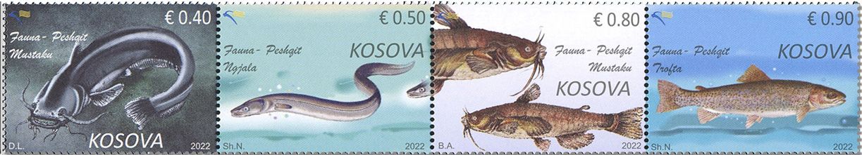 n° 415/418 - Timbre KOSOVO Poste