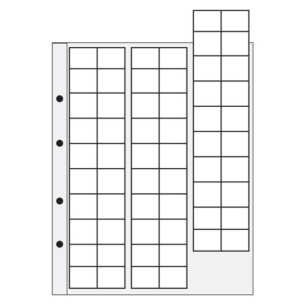 Inserts ´CARAVELLE/GALION´: 60 compartments