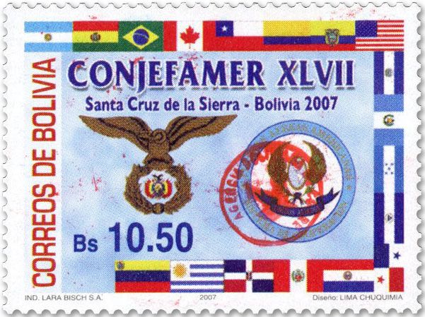 n° 1668 - Timbre BOLIVIE Poste