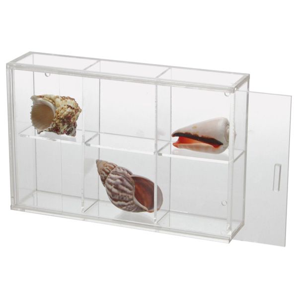 VITRINE EN PLEXI PETIT FORMAT  : 6 CASES - SAFE®