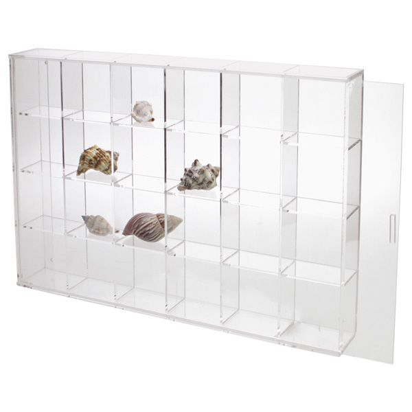 VITRINE EN PLEXI PETIT FORMAT : 24 CASES - SAFE®