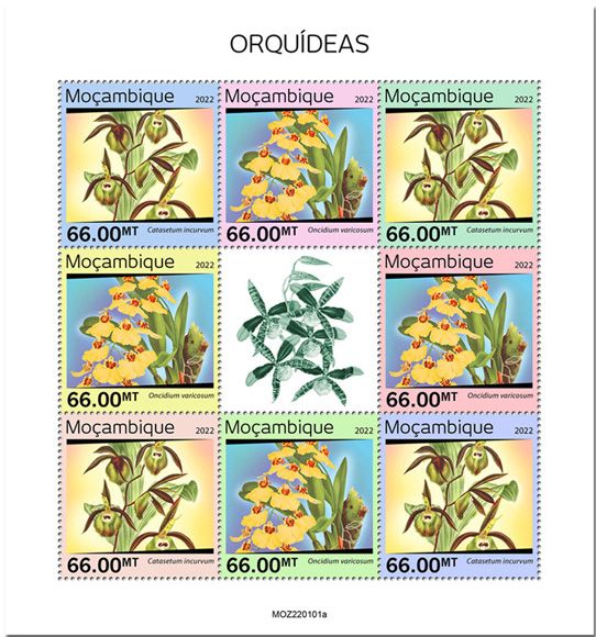 n° 9370/9377 - Timbre MOZAMBIQUE Poste