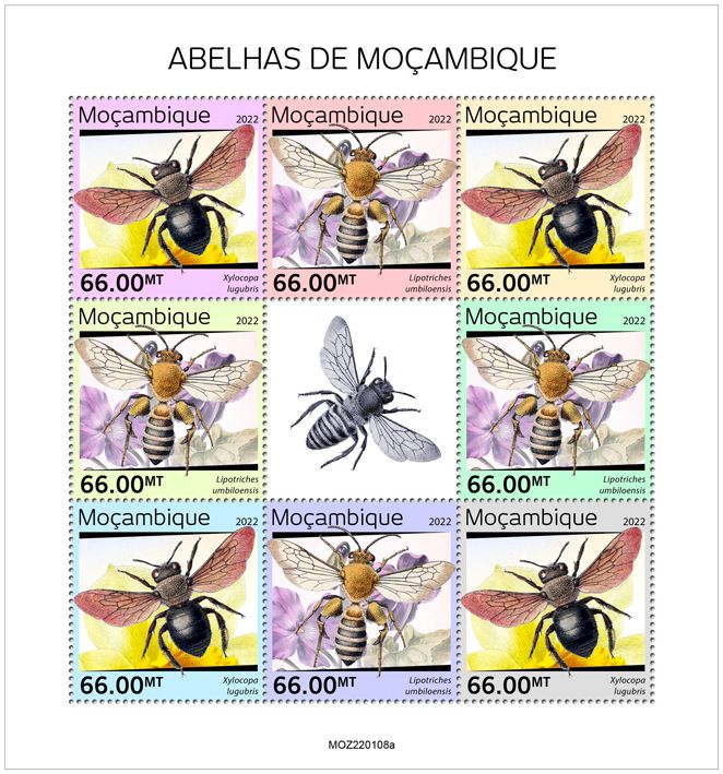 n° 9426/9433 - Timbre MOZAMBIQUE Poste