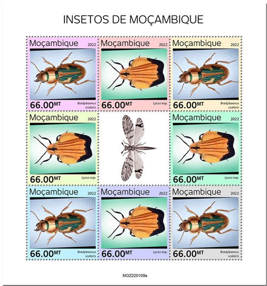 n° 9434/9441 - Timbre MOZAMBIQUE Poste