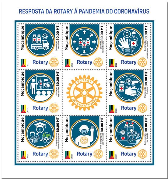 n° 9514/9521 - Timbre MOZAMBIQUE Poste