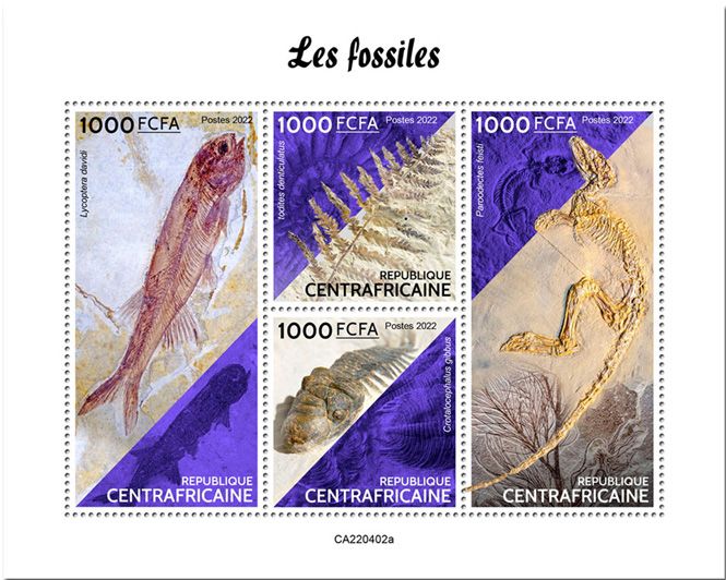 n° 9276/9279 - Timbre CENTRAFRIQUE Poste