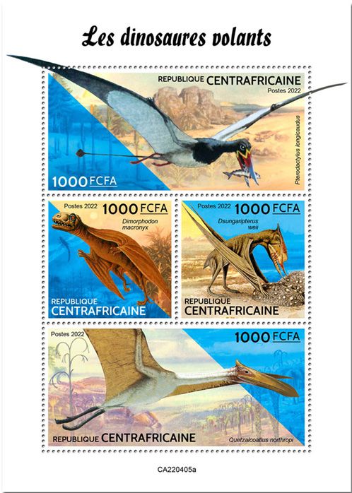 n° 9288/9291 - Timbre CENTRAFRIQUE Poste