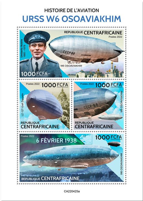 n° 9368/9371 - Timbre CENTRAFRIQUE Poste