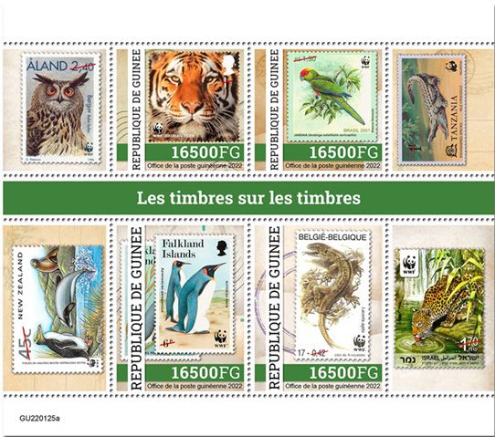 n° 11625/11628 - Timbre GUINÉE Poste